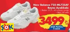 NEW BALANCE BEYAZ AYAKKABI